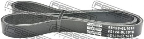 Поликлиновой ремень, FORD USA, NISSAN PRESEA, FEBEST (881286L1018)