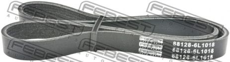 Поликлиновой ремень, FORD USA, NISSAN PRESEA, FEBEST (881286L1018) Поликлиновой ремень, FORD USA, NISSAN PRESEA, FEBEST (881286L1018)