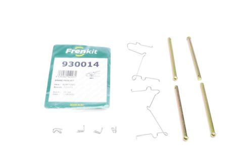 Комплектующие, колодки дискового тормоза, TOYOTA FJ, FRENKIT (930014)