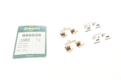 Комплектующие, колодки дискового тормоза, RENAULT KOLEOS, NISSAN QASHQAI, FRENKIT (900026)