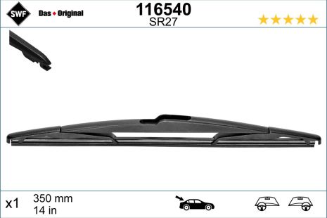 Щетка стеклоочистителя, ford tourneo, FORD TOURNEO, VOLVO 30649040, SWF (116540)