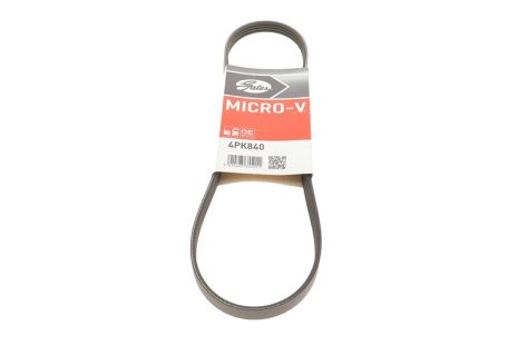 Ремень поликлиновый 4PK840 GATES (4PK840) Ремень поликлиновый 4PK840 GATES (4PK840)