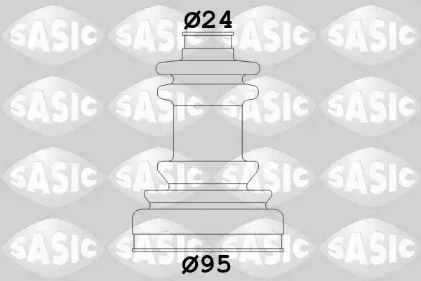 2933423 SASIC - Пильовик привідного валу 2933423 SASIC - Пильовик привідного валу
