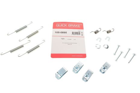 105-0895 QUICK BRAKE Комплект пружинок колодок ручного гальма