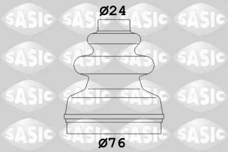 2873793 SASIC - Пильовик привідного валу 2873793 SASIC - Пильовик привідного валу