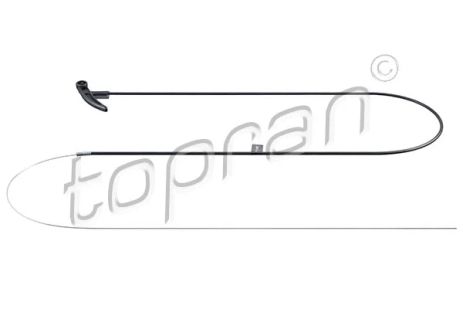 Тросик замка капота, AUDI 90, TOPRAN (104170) Тросик замка капота, AUDI 90, TOPRAN (104170)