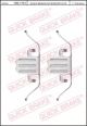 109-1751 QUICK BRAKE Планка супорта (переднього) прижимна (к-кт) BMW 1 (E81/E87)/3 (E90-93)/5 (E60/F 109-1751 QUICK BRAKE Планка супорта (переднього) прижимна (к-кт) BMW 1 (E81/E87)/3 (E90-93)/5 (E60/F