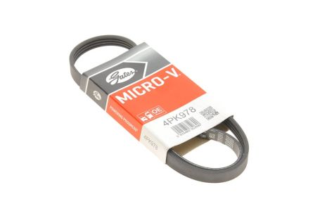 Ремінь генератора струмковий GATES (4PK978) (2521233060)