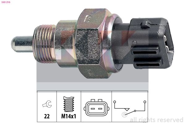 Выключатель, фара заднего хода, VW CADDY, SEAT AROSA, KW (560216) Выключатель, фара заднего хода, VW CADDY, SEAT AROSA, KW (560216)
