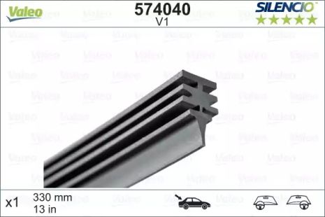 Резинка щетки стеклоочистителя, VALEO (574040) Резинка щетки стеклоочистителя, VALEO (574040)
