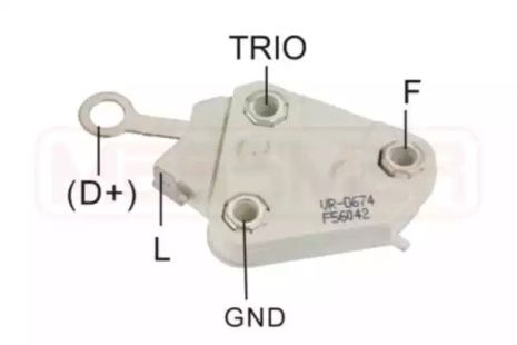 Регулятор генератора 215129 BEDFORD OPEL