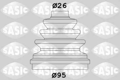 2933953 SASIC - Пильовик привідного валу 2933953 SASIC - Пильовик привідного валу