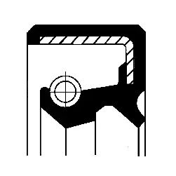 Уплотняющее кольцо, коленчатый вал, TOYOTA LAND CRUISER, CORTECO (19016537B) Уплотняющее кольцо, коленчатый вал, TOYOTA LAND CRUISER, CORTECO (19016537B)