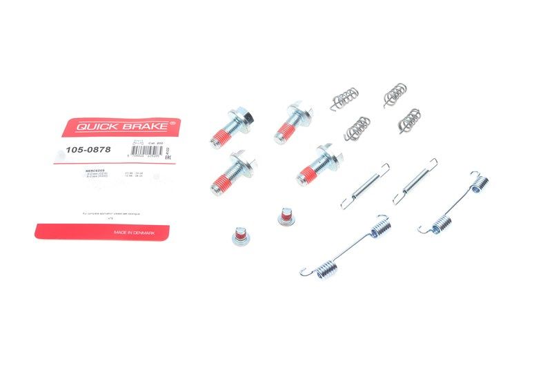 105-0878 QUICK BRAKE Комплект пружинок колодок ручного гальма 105-0878 QUICK BRAKE Комплект пружинок колодок ручного гальма