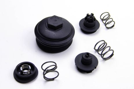 Крышка масляного фильтра T5/Caddy 1.9TDI 03-, METALCAUCHO (03841)