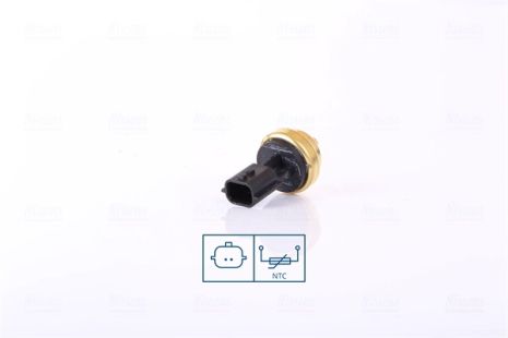 Датчик, температура охлаждающей жидкости, MERCEDES-BENZ B-CLASS, INFINITI Q30, NISSENS (207006)