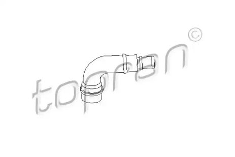 Патрубок системы вентиляции картера, SKODA 06A103213F, SEAT 06A103213F, HANS PRIES TOPRAN (111158) Патрубок системы вентиляции картера, SKODA 06A103213F, SEAT 06A103213F, HANS PRIES TOPRAN (111158)
