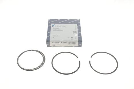 Кольца поршневые OPEL 79,00 1,6 C16NZ 1,2x1,5x3 (пр-во KS)