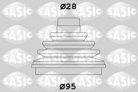 2933003 SASIC - Пильовик привідного валу