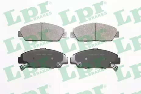 Колодки тормозные к дискам (f, v, с датчиком), HONDA ACCORD, LPR (05P567)