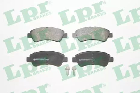 Тормозные колодки для дисков (f, v), CITROEN BERLINGO, LPR (05P789)