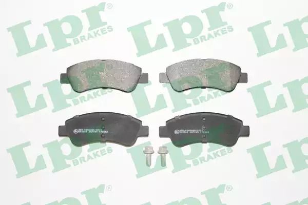 Тормозные колодки для дисков (f, v), CITROEN BERLINGO, LPR (05P789) Тормозные колодки для дисков (f, v), CITROEN BERLINGO, LPR (05P789)