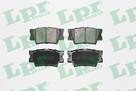 Колодка тормозов. диск. toyota camry, rav 4 задн. (пр-во), TOYOTA CAMRY, TOYOTA 0446633160, LPR (05P1281)