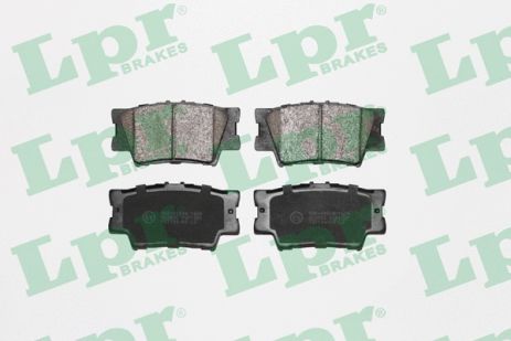 Колодка тормозов. диск. toyota camry, rav 4 задн. (пр-во), TOYOTA CAMRY, TOYOTA 0446633160, LPR (05P1281)
