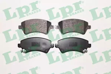 Тормозные колодки для дисков, TOYOTA COROLLA, LPR (05P1002)