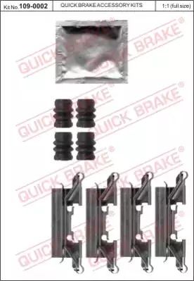 Комплектующие, PEUGEOT TRAVELLER, NISSAN NV200, QUICK BRAKE (1090002) Комплектующие, PEUGEOT TRAVELLER, NISSAN NV200, QUICK BRAKE (1090002)