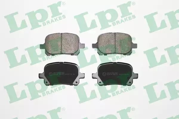 Колодки тормозные передние дисковые Toyota Camry (V20) (1996 – 2001), TOYOTA CAMRY, LPR (05P712) Колодки тормозные передние дисковые Toyota Camry (V20) (1996 – 2001), TOYOTA CAMRY, LPR (05P712)