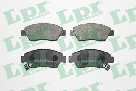 Комплект тормозных колодок, дисковый тормоз, HONDA CIVIC, NISSAN AY040HN007, LPR (05P564)