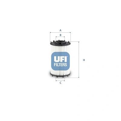 Масляный фильтр, VW TOUAREG, BENTLEY BENTAYGA, UFI (2525900) Масляный фильтр, VW TOUAREG, BENTLEY BENTAYGA, UFI (2525900)