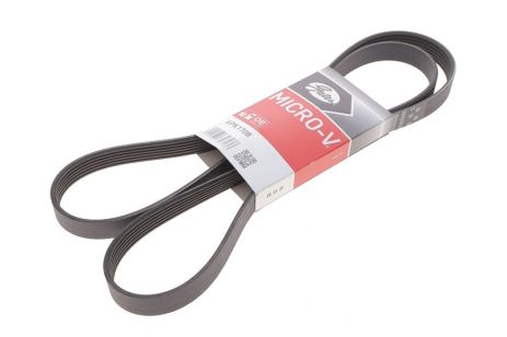 Ремень генератора ручейковый PEUGEOT/CITROEN 1.6 HDI, GATES (6PK1708) (5750 XA) Ремень генератора ручейковый PEUGEOT/CITROEN 1.6 HDI, GATES (6PK1708) (5750 XA)