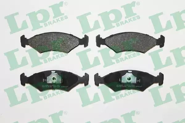 Колодка тормозов. диск. ford escort, fiesta передн. (пр-во), FORD ESCORT, MAZDA 1E063323ZB, LPR (05P233) Колодка тормозов. диск. ford escort, fiesta передн. (пр-во), FORD ESCORT, MAZDA 1E063323ZB, LPR (05P233)