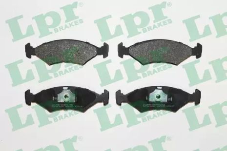 Колодка тормозов. диск. ford escort, fiesta передн. (пр-во), FORD ESCORT, MAZDA 1E063323ZB, LPR (05P233) Колодка тормозов. диск. ford escort, fiesta передн. (пр-во), FORD ESCORT, MAZDA 1E063323ZB, LPR (05P233)