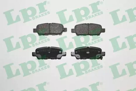 Тормозные колодки, SUZUKI 5580077K00, RENAULT 410601408R, LPR (05P857)