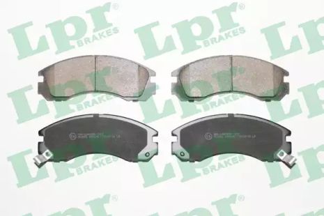 Тормозные колодки, MITSUBISHI MZ690332, PEUGEOT 4007, LPR (05P578)