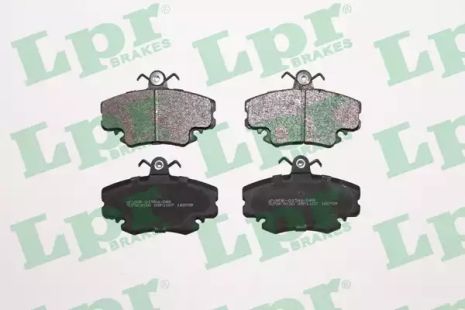 Колодки передние тормозные renault megane I/R19, RENAULT MEGANE, LPR (05P1107)