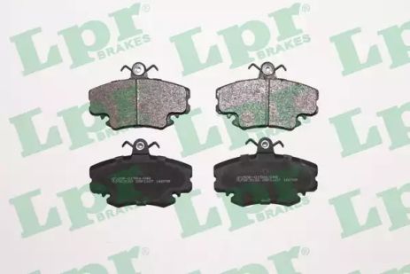Колодки передние тормозные renault megane I/R19, RENAULT MEGANE, LPR (05P1107)