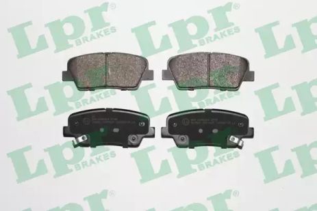Тормозные колодки для дисков, HYUNDAI SANTA, LPR (05P1625)