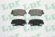 Тормозные колодки для дисков, HYUNDAI SANTA, LPR (05P1625)