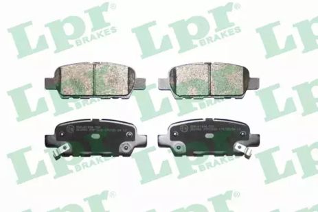 Тормозные колодки для дисков, INFINITI EX, NISSAN 350, LPR (05P1839) Тормозные колодки для дисков, INFINITI EX, NISSAN 350, LPR (05P1839)