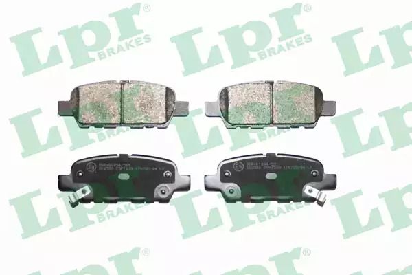 05P1839 LPR - Гальмівні колодки до дисків 05P1839 LPR - Гальмівні колодки до дисків