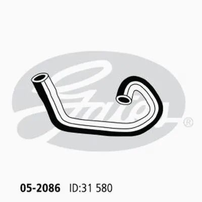 Шланг радиатора, FORD C-MAX, GATES (052086) Шланг радиатора, FORD C-MAX, GATES (052086)