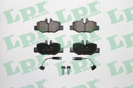 Колодки тормозные, MERCEDES BENZ, LPR (05P1246)
