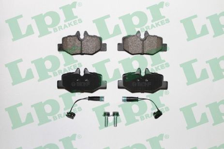 Колодки тормозные, MERCEDES BENZ, LPR (05P1246)