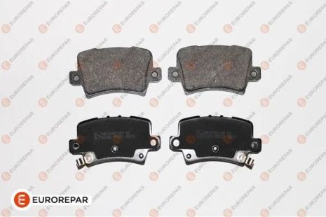 Комплект тормозных колодок, дисковый тормоз, HONDA CIVIC, EUROREPAR (1617268880)