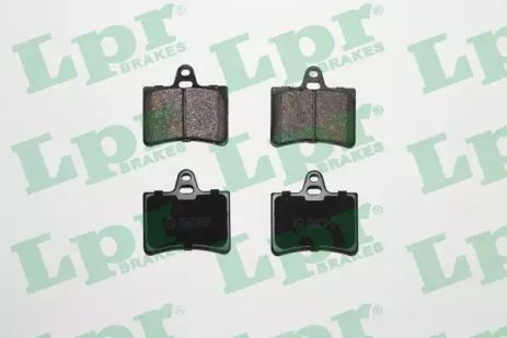 Комплект тормозных колодок, CITROEN CITRO, CITROEN C5, LPR (05P800) Комплект тормозных колодок, CITROEN CITRO, CITROEN C5, LPR (05P800)