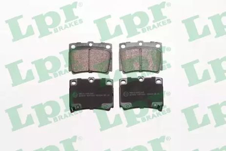 Колодки тормозные, MITSUBISHI MR389575, MITSUBISHI PAJERO, LPR (05P1029)